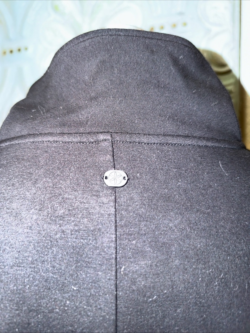 Gaiam Women’s 3X Black Scuba Quarter Zip Popover Pullover Stretch Tunic - Picture 6 of 11